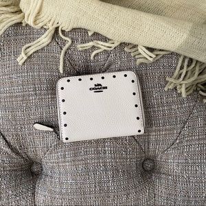 ❌SOLD❌ Coach Border Rivets Zip Around Wallet
